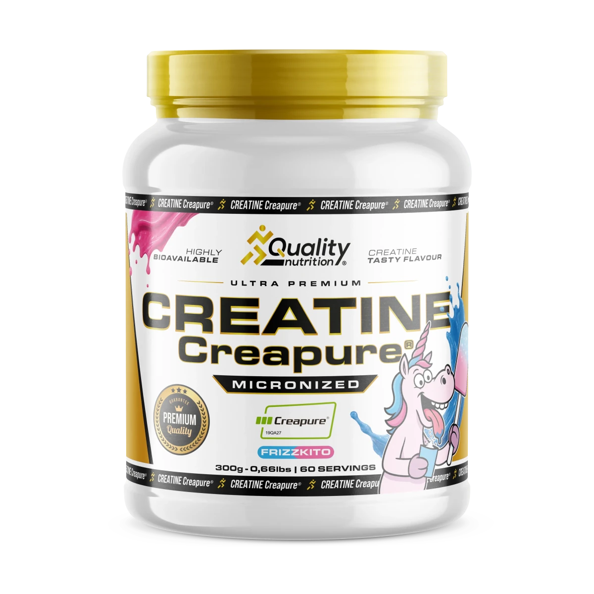 Creatina Creapure Frizzkito - Quality Nutrition